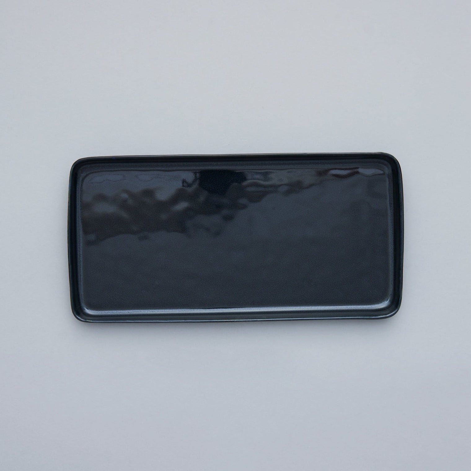 Rectangular Large Plate, Dark Blue , 37.3cm x 18cm x 2.4cm, Design by Anita Le Grelle