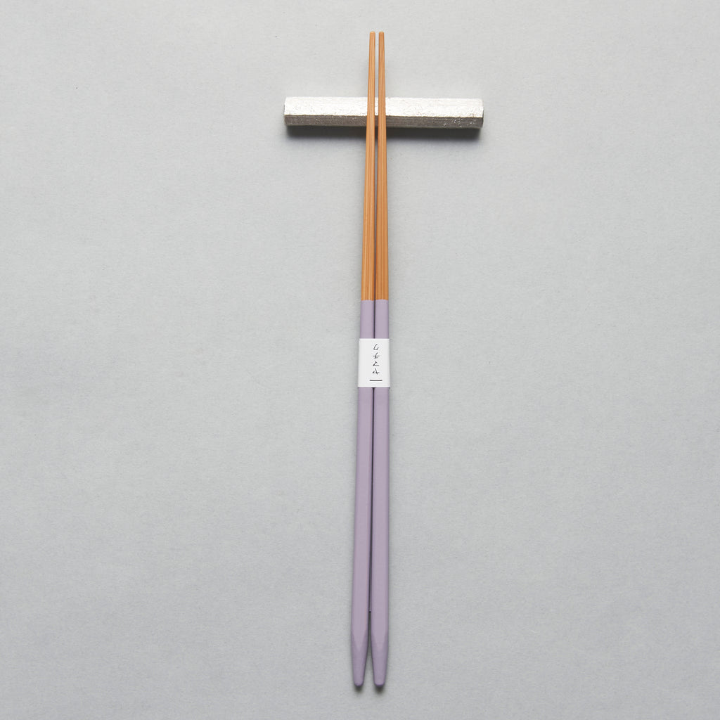 Fine Acrylic Chopsticks, Purple, 23cm