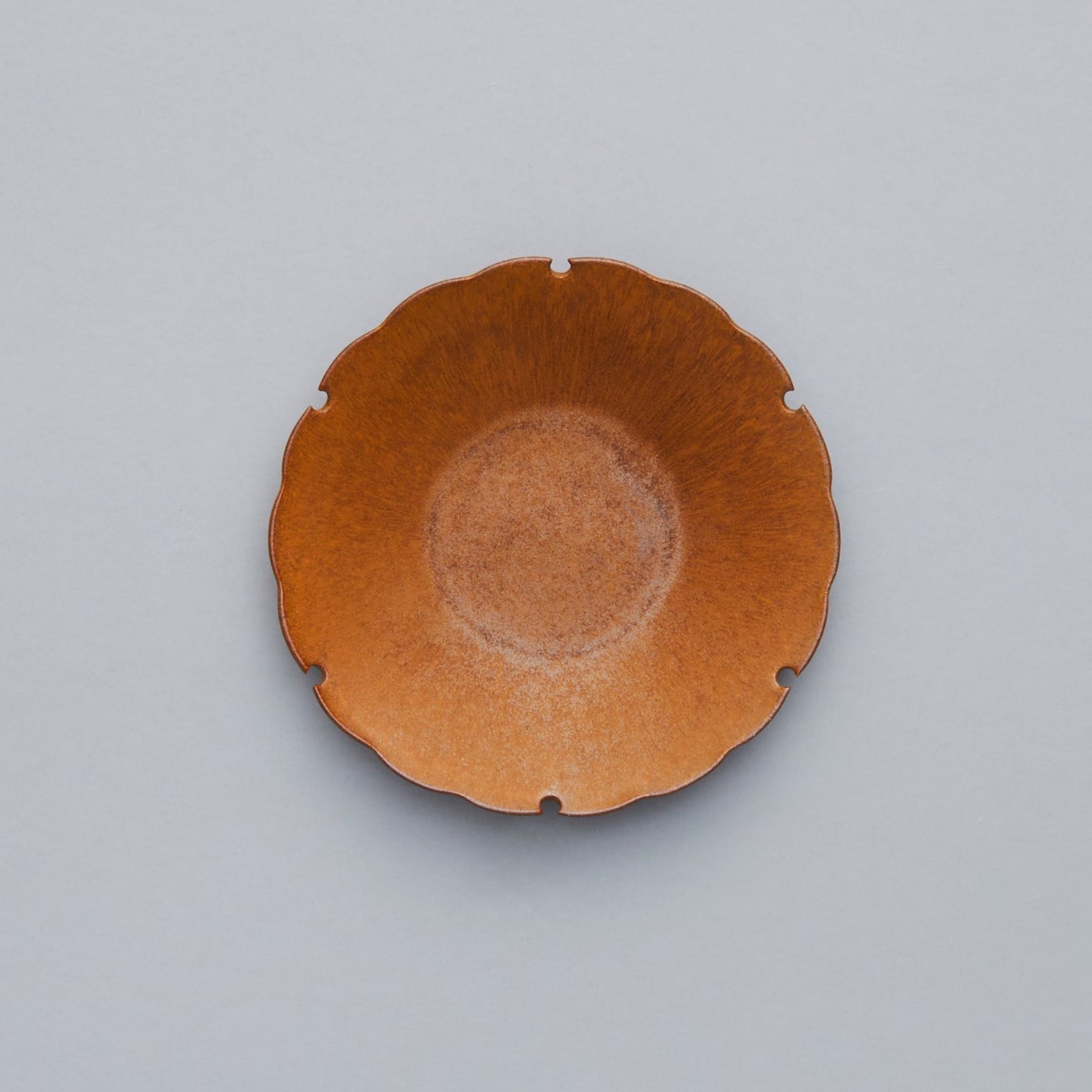 Yoshida Yukiwa Plate, shabby chic amber, 200mm x 40mm