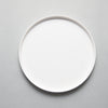 Bisque White Round Tray, D26cm x H2cm, Moriyama