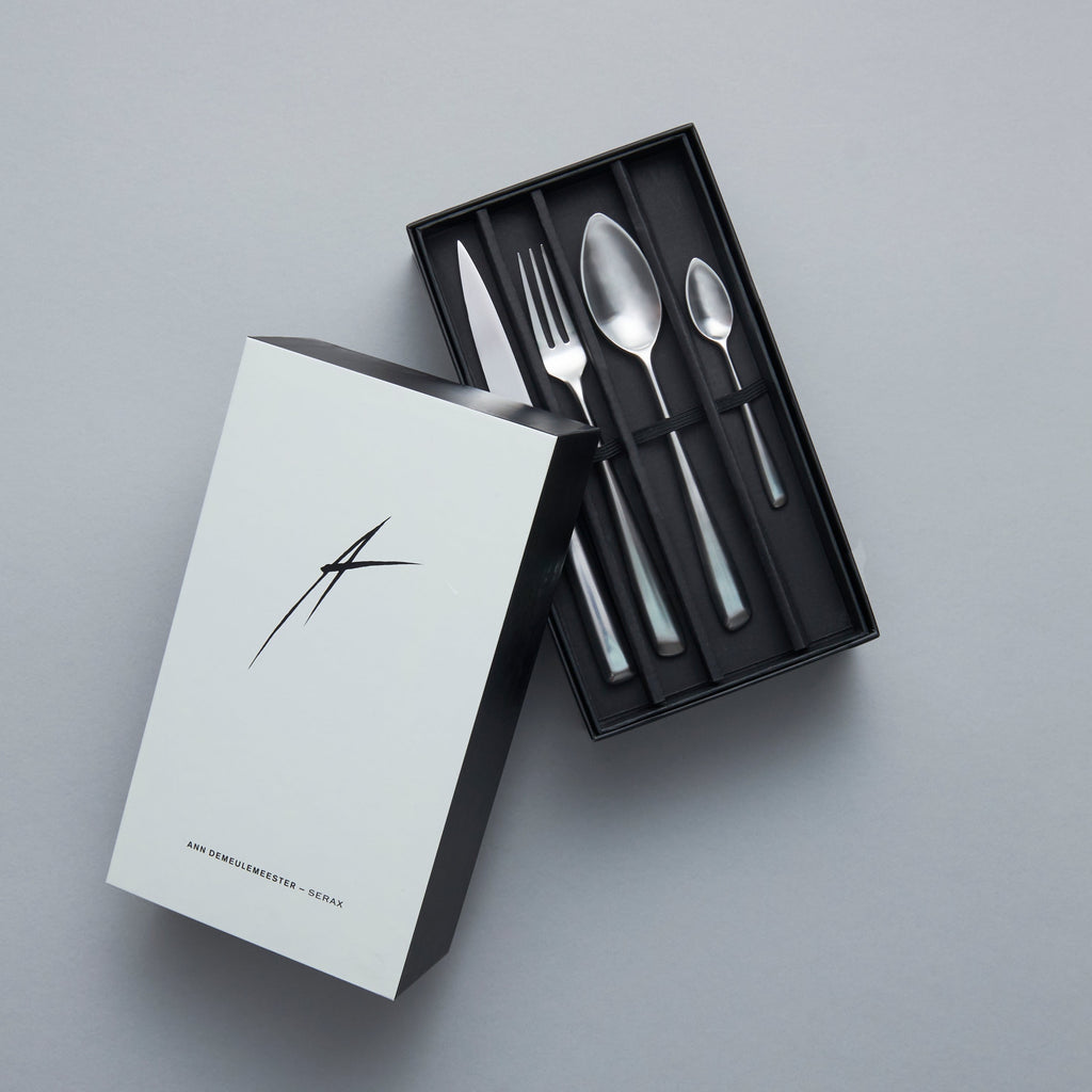 ZOË Giftbox Set, Silver, 24pc, Design by Ann Demeulemeester