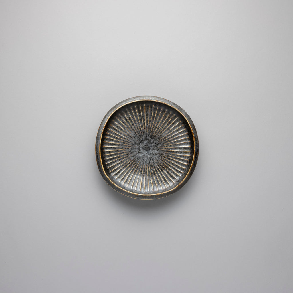 Kujaku Shaved Plate, 16.8cm x H3cm