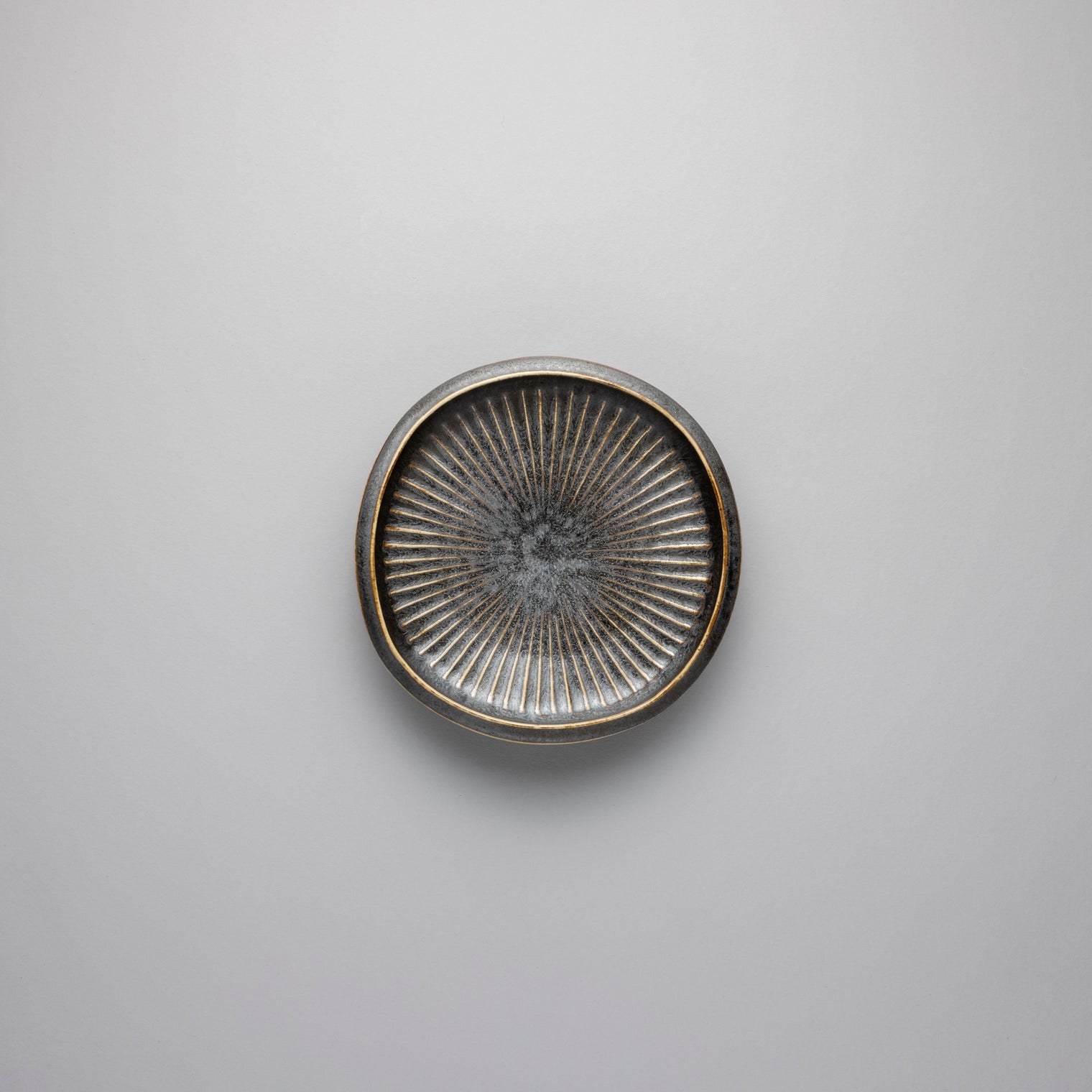 Kujaku Shaved Plate, 16.8cm x H3cm