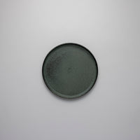 Kokuteki Short Rim Plate, 19cm x 19cm x H1.6cm