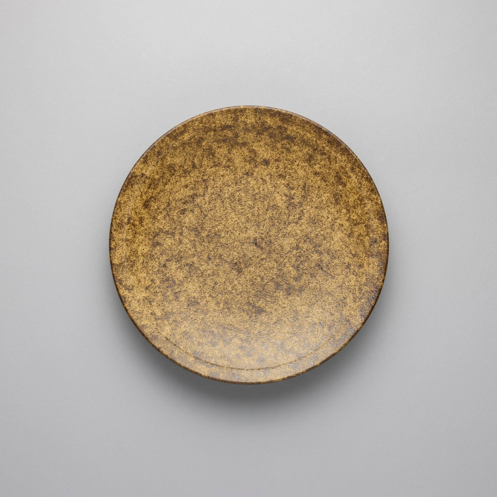 Eki Gold Round Plate, 21.2cm x H3.1cm