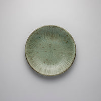 Wabi Uguisu Plate, 23.7cm x 3.4cm