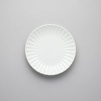 Kasumi White Plate, D18.5cm x 2.8cm