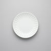 Kasumi White Plate, D18.5cm x 2.8cm