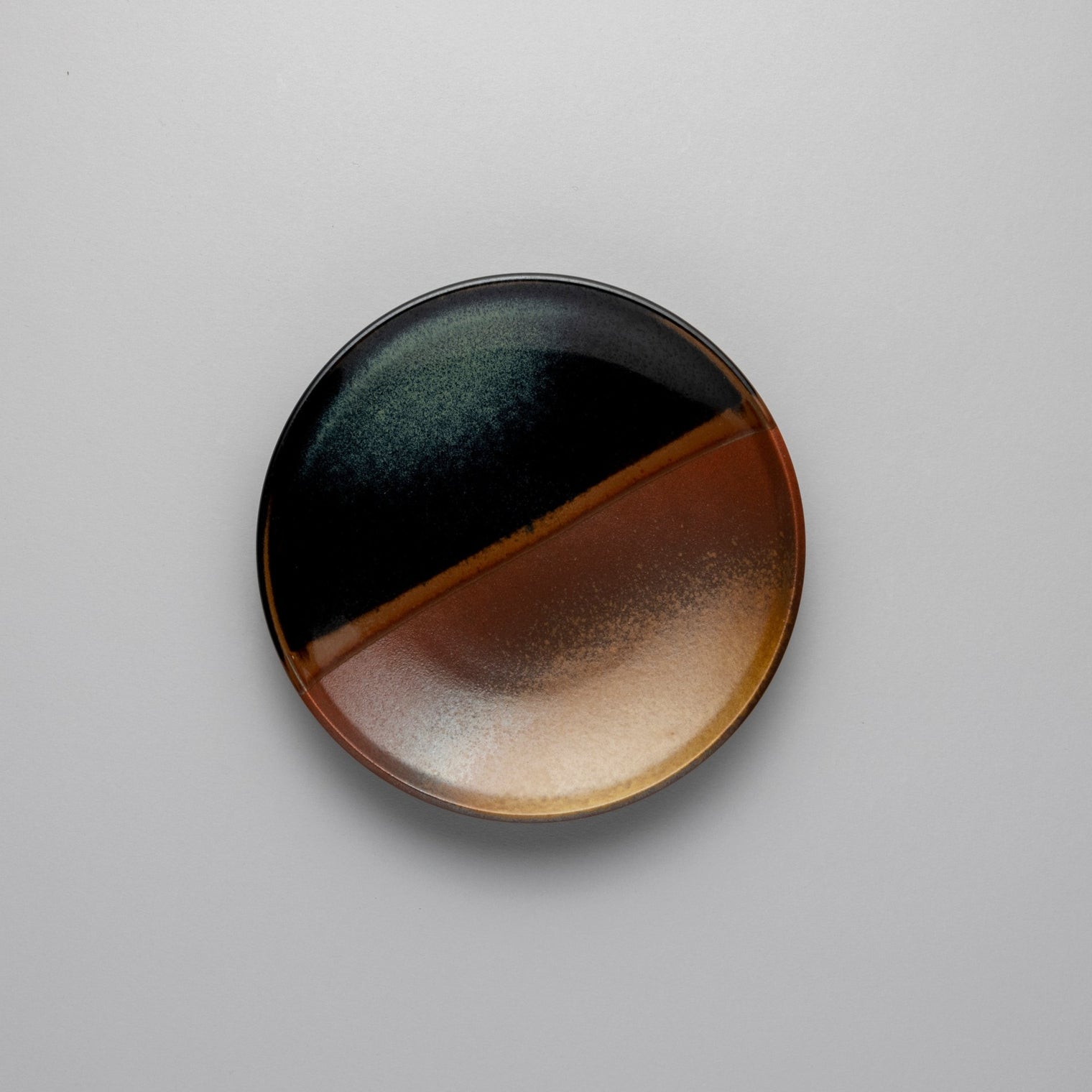 Half Akebono Plate, 16.5cm x 2cm