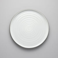 Large Plate, 25.5cm x H2.9cm, Design by Martine Keirsebilck