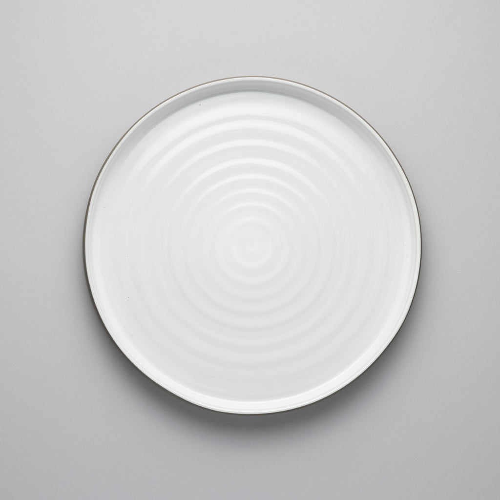 Large Plate, 25.5cm x H2.9cm, Design by Martine Keirsebilck