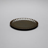 Oval Plate, Green, L25cm x W17.5cm x H1.7cm, Design by Sergio Herman