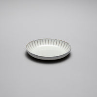 Inku Serving Oval Bowl, White, L19cm x W13cm x H3.7cm, Design by Sergio Herman
