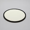 Dinner Plate, 24cm, Dé Off-White/Black VAR 3, Design by Ann Demeulemeester