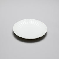 Kasumi White Plate, D18.5cm x 2.8cm