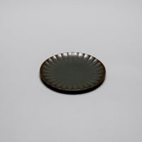 Inku XS Green Plate, 14cm x 14cm x H1.7cm, Design by Sergio Herman