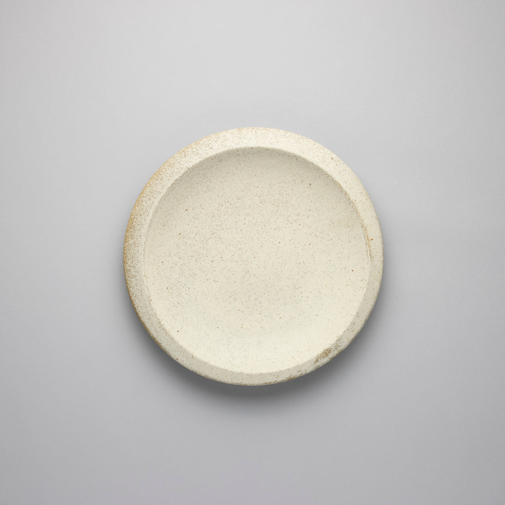 Porto Natural Shallow Kigoromo Plate, 24cm x H2.9cm