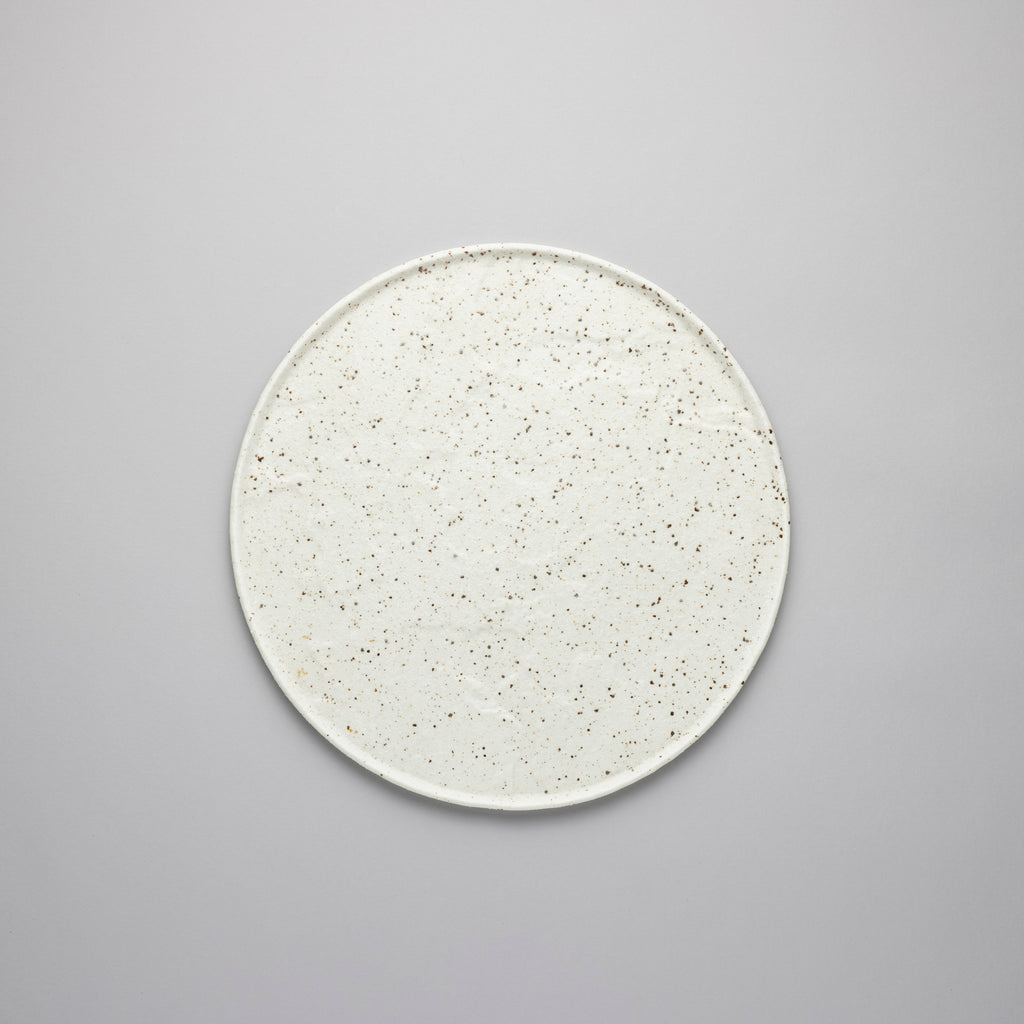 Meteor White Sand Flat Plate, 26.2cm x H1.1cm