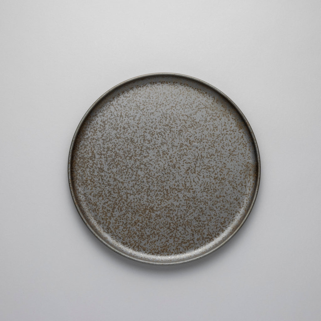 Miroku Short Rim Plate, 22.9cm x 22.9cm x H1.7cm