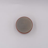 Goblet Cylinder Low, Rust/Dark Blue, 7.5cm x 5cm, Design by Anita Le Grelle