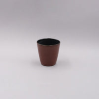 Goblet Conic S, Rust/Dark Blue, 7cm x 7.5cm, Design by Anita Le Grelle
