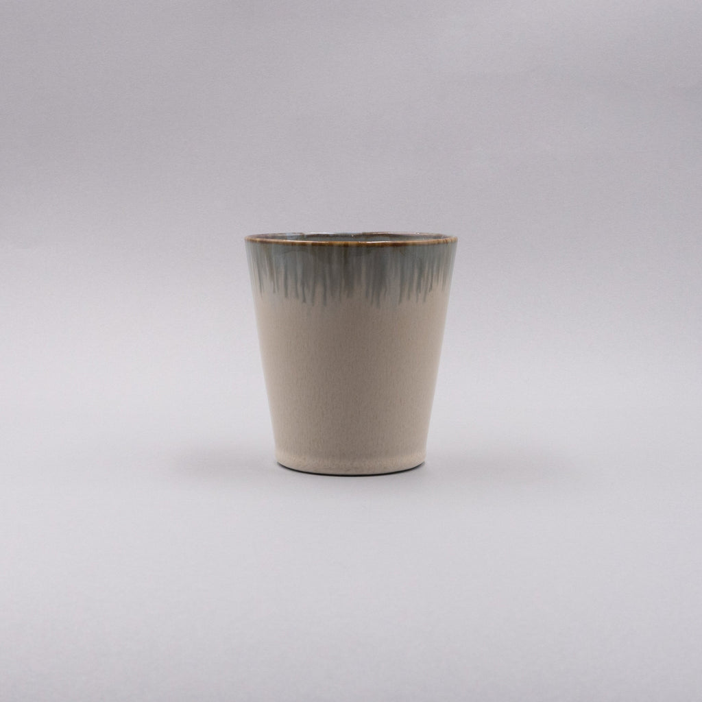 Goblet Conic M, Misty Grey/Smokey Blue, 8.5cm x 9.5cm, Design by Anita Le Grelle