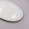Inku Plate Oval L, White, 30cm x 21cm x 1.7cm, Design by Sergio Herman
