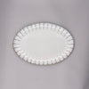 Inku Plate Oval L, White, 30cm x 21cm x 1.7cm, Design by Sergio Herman
