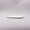 Bisque White AT Plate, 20cm x 18cm x H1cm, Design by Moriyama