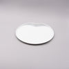 Bisque White AT Plate, 20cm x 18cm x H1cm, Design by Moriyama