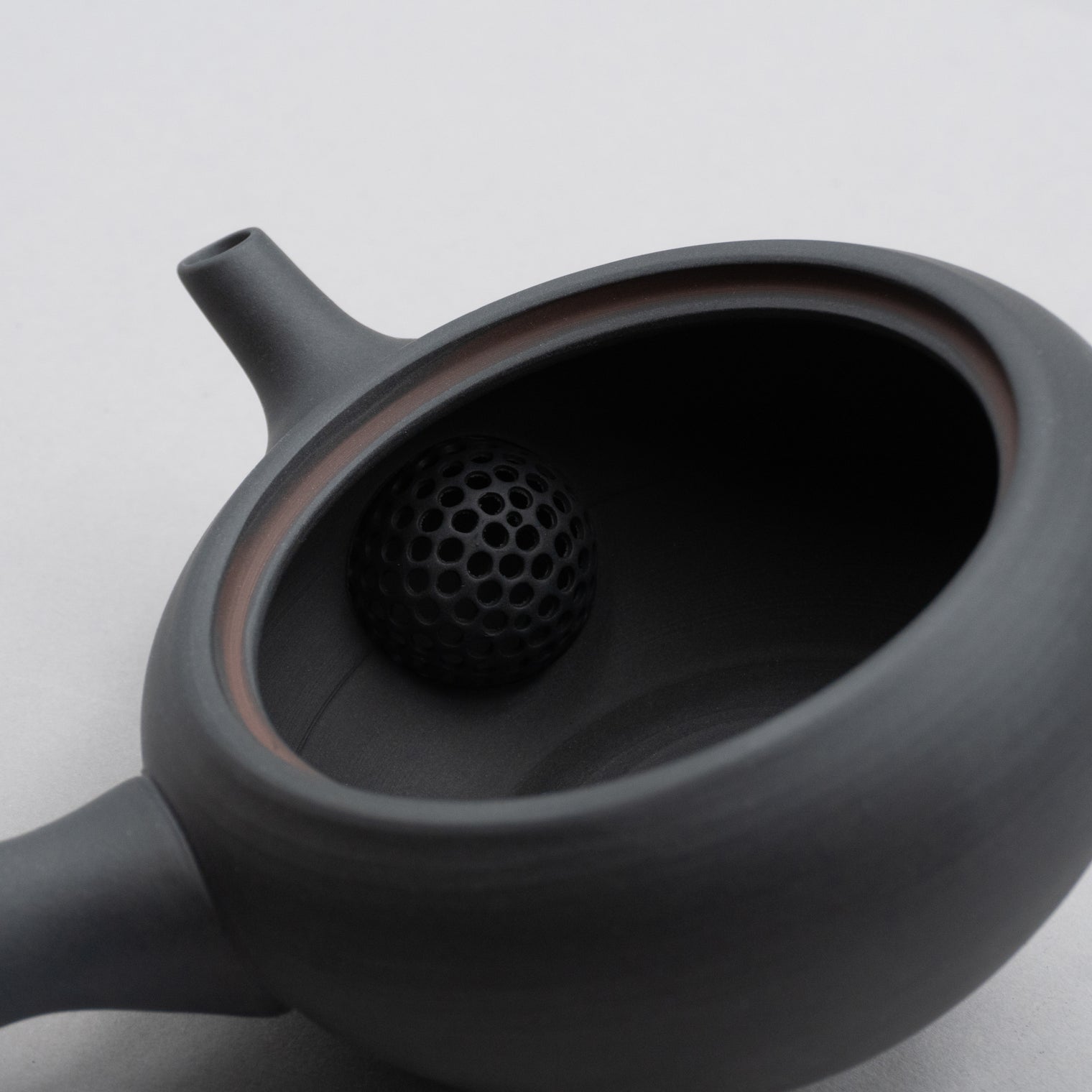 Teppatsu Kyusu Teapot, Black, 240ml