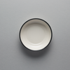 Soup Bowl, 15.5cm x 4.2cm, Dé Off-White/Black VAR A, Design by Ann Demeulemeester