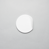 Bisque White Fold Plate S, 10.5cm x 11.5cm x H2.5cm, Moriyama