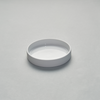 Bisque White Round Tray, D11cm x H2cm, Moriyama