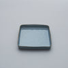 Square Plate, Smokey Blue, 18cm x 18cm x 2.4cm, Design by Anita Le Grelle