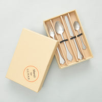Cutlery Set in Gift Box Mirror Stone Wash Mix, Design by Merci