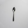 ZOË Dessert Spoon in Anthracite, L18.4 x W3cm , Design by Ann Demeulemeester