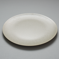 Glaze Silver Plate, 28.5cm x H2.5cm