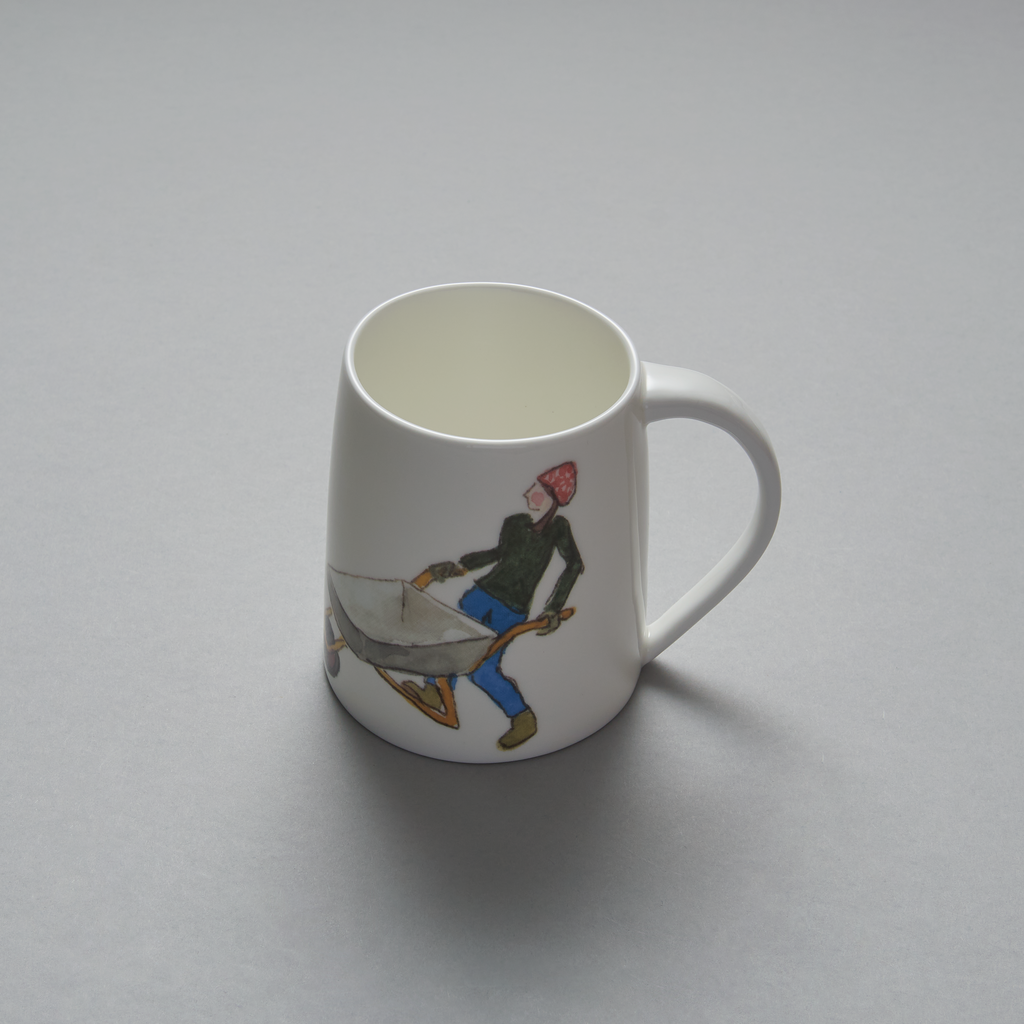 Chelsea Gardener Mug, by Helen Beard